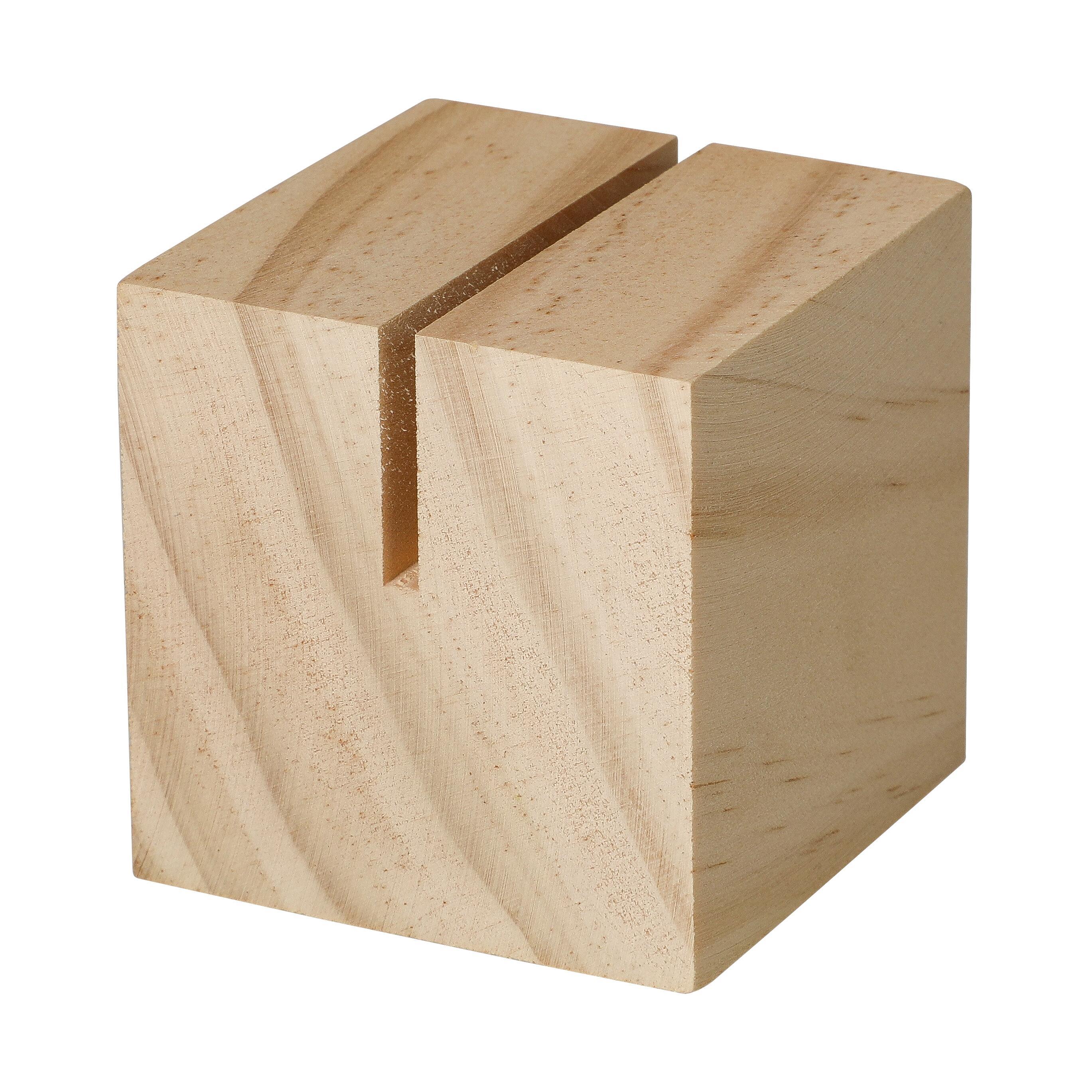 Holzmenükartenhalter ´Cube´