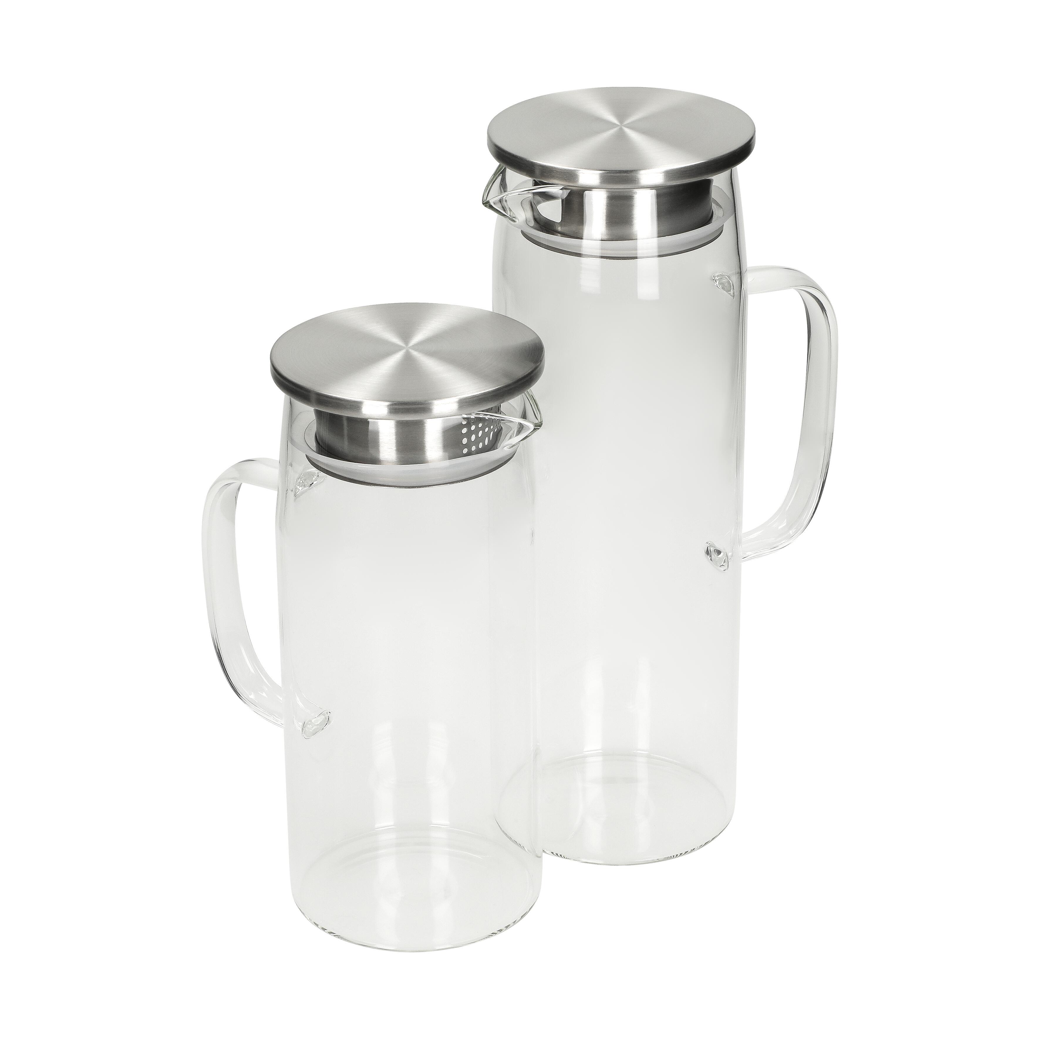 Glaskaraffe ´Vivara´ 1l