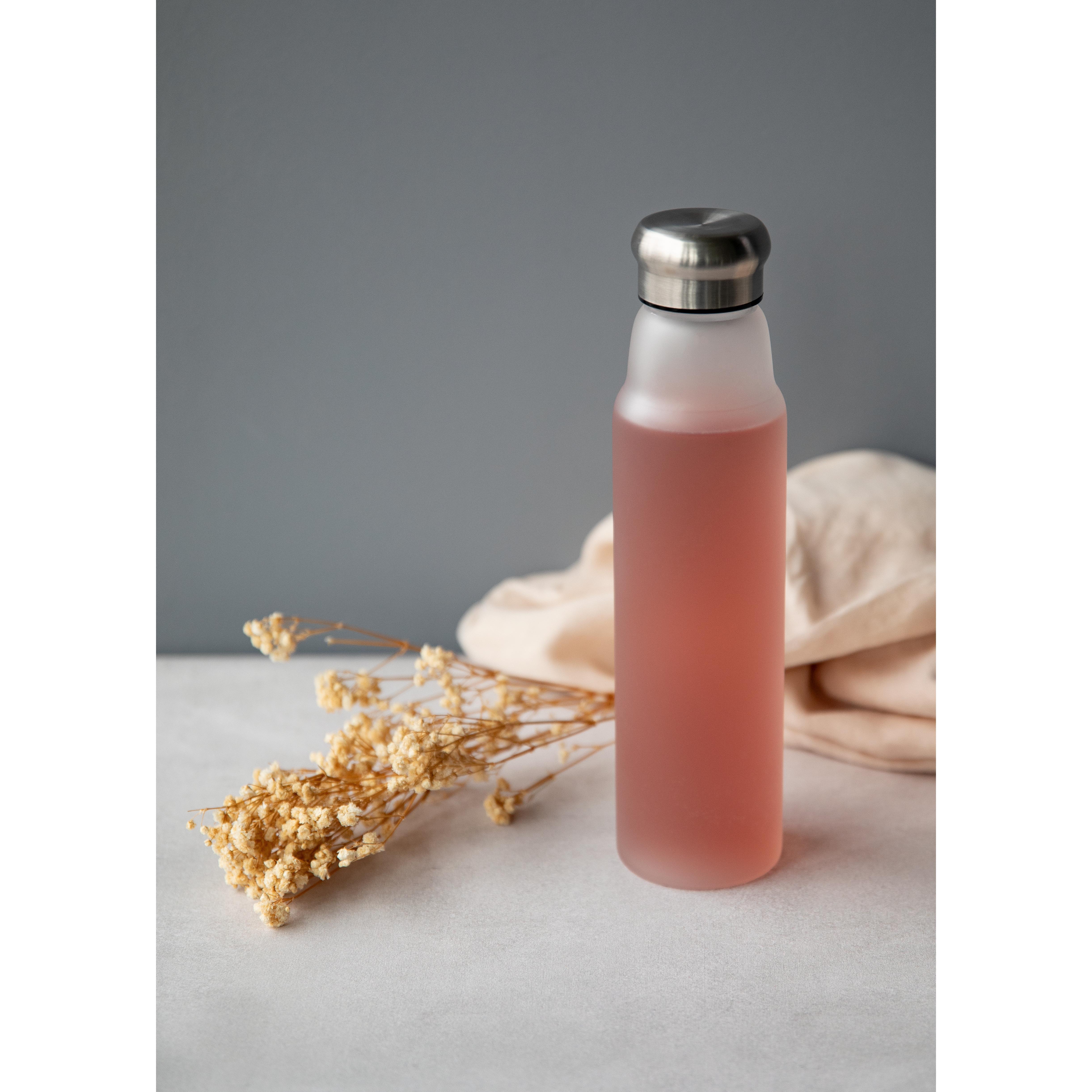 Glasflasche ´Life´ 700 ml, Frosted