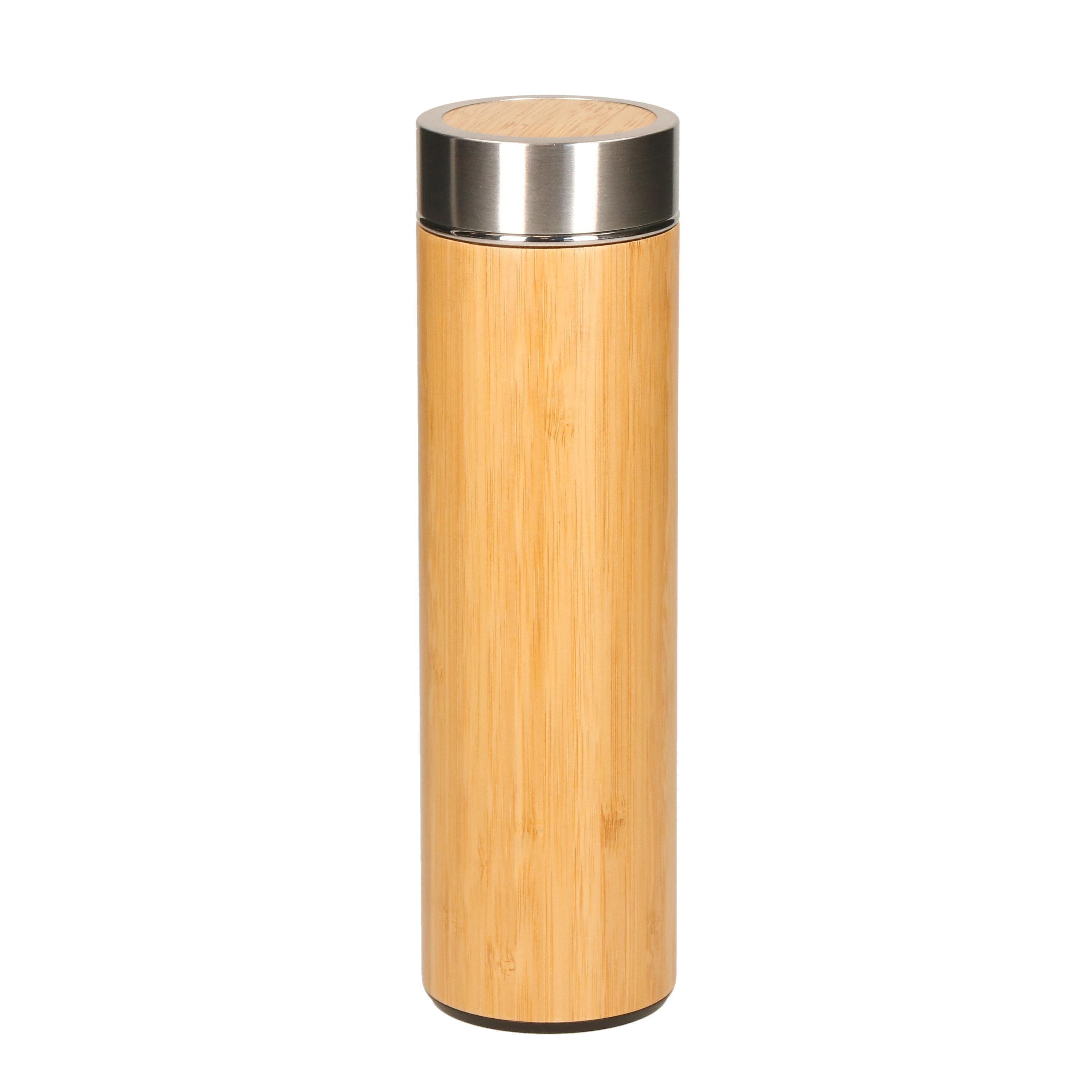 Vakuum Flasche ´Bambus´, large