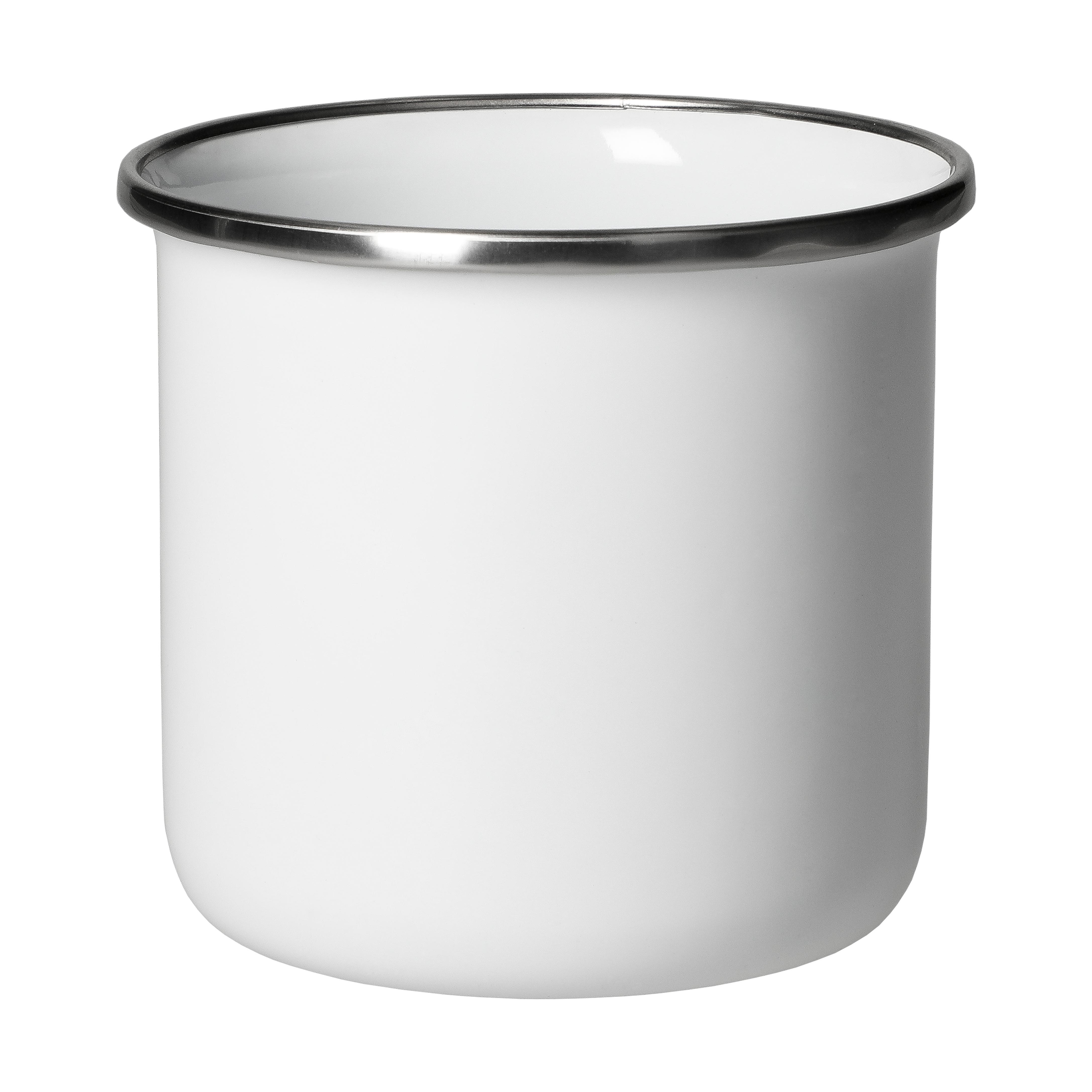 Emaille-Becher ´Cozy´,300 ml, weiß