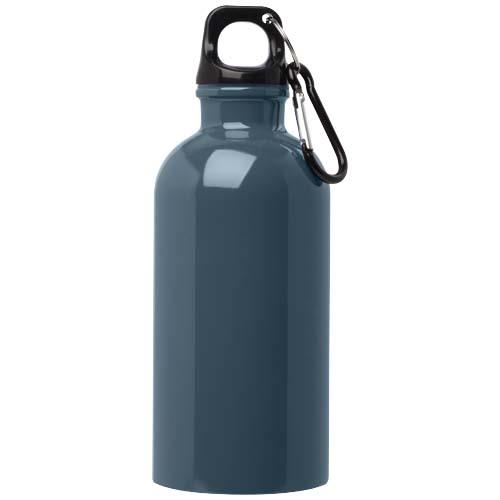Oregon 400 ml RCS-zertifizierte, einwandige Trinkflasche aus Edelstahl mit Karabinerhaken