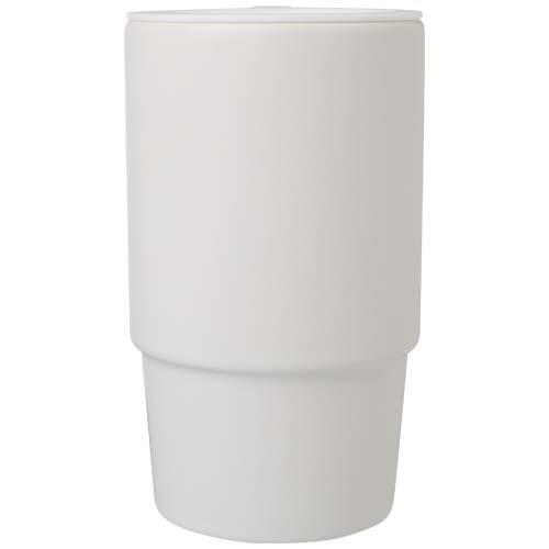 Carter 450 ml Keramiktasse mit Kunststoffdeckel