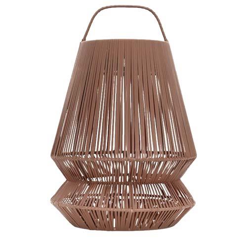 Originalhome Lampion tragbare Laterne aus recyceltem Material