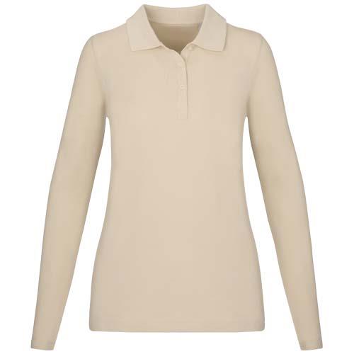 Calgary 180 g/m² Langarm Poloshirt für Damen