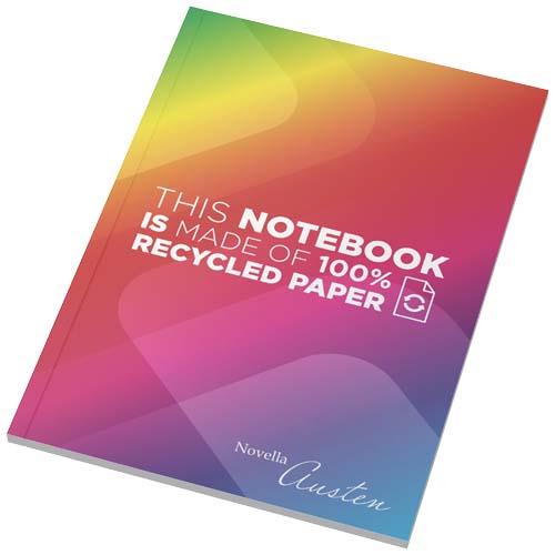Novella Austen A5 recyceltes Softcover Notizbuch – 50 Blatt