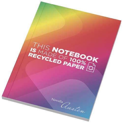 Novella Austen A6 recyceltes Softcover Notizbuch – 50 Blatt
