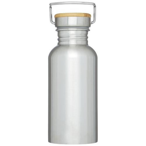 Thor 550 ml einwandige Trinkflasche aus recyceltem Edelstahl