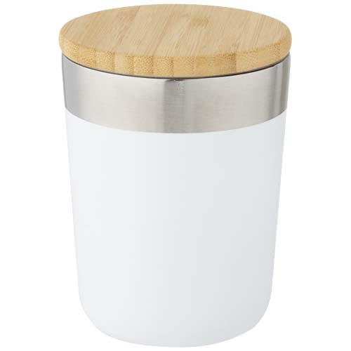 Lagan 330 ml Kupfer-Vakuum Isolierbecher mit Bambusdeckel