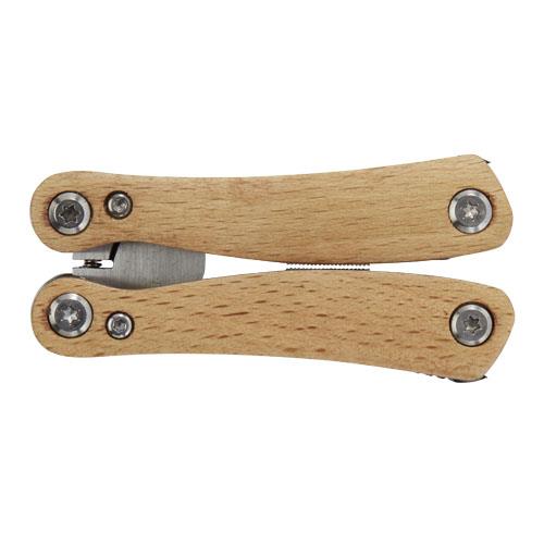 Anderson Mittelgroßes Multitool aus Holz mit 12 Funktionen