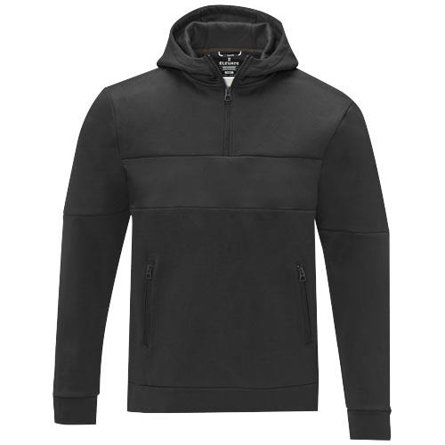 Sayan Kapuzenpullover mit halbem Reißverschluss für Herren