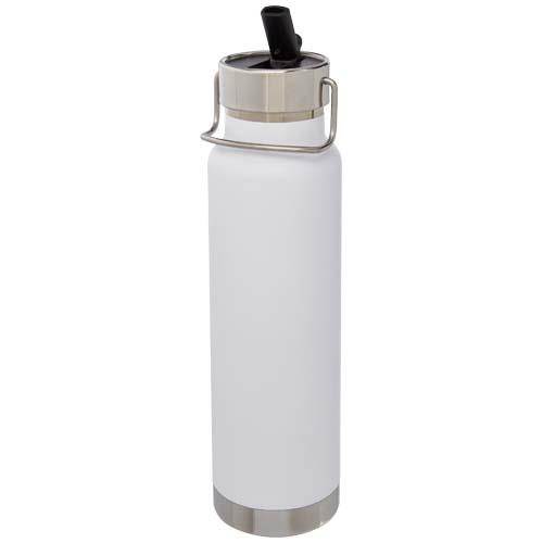 Thor 750 ml Kupfer-Vakuum Sportflasche mit Trinkhalm