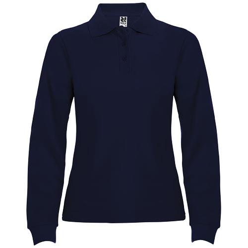 Estrella 220 g/m² Langarm Poloshirt für Damen