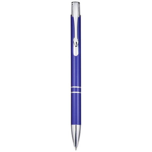Moneta Druckkugelschreiber aus Aluminium (blaue Mine)