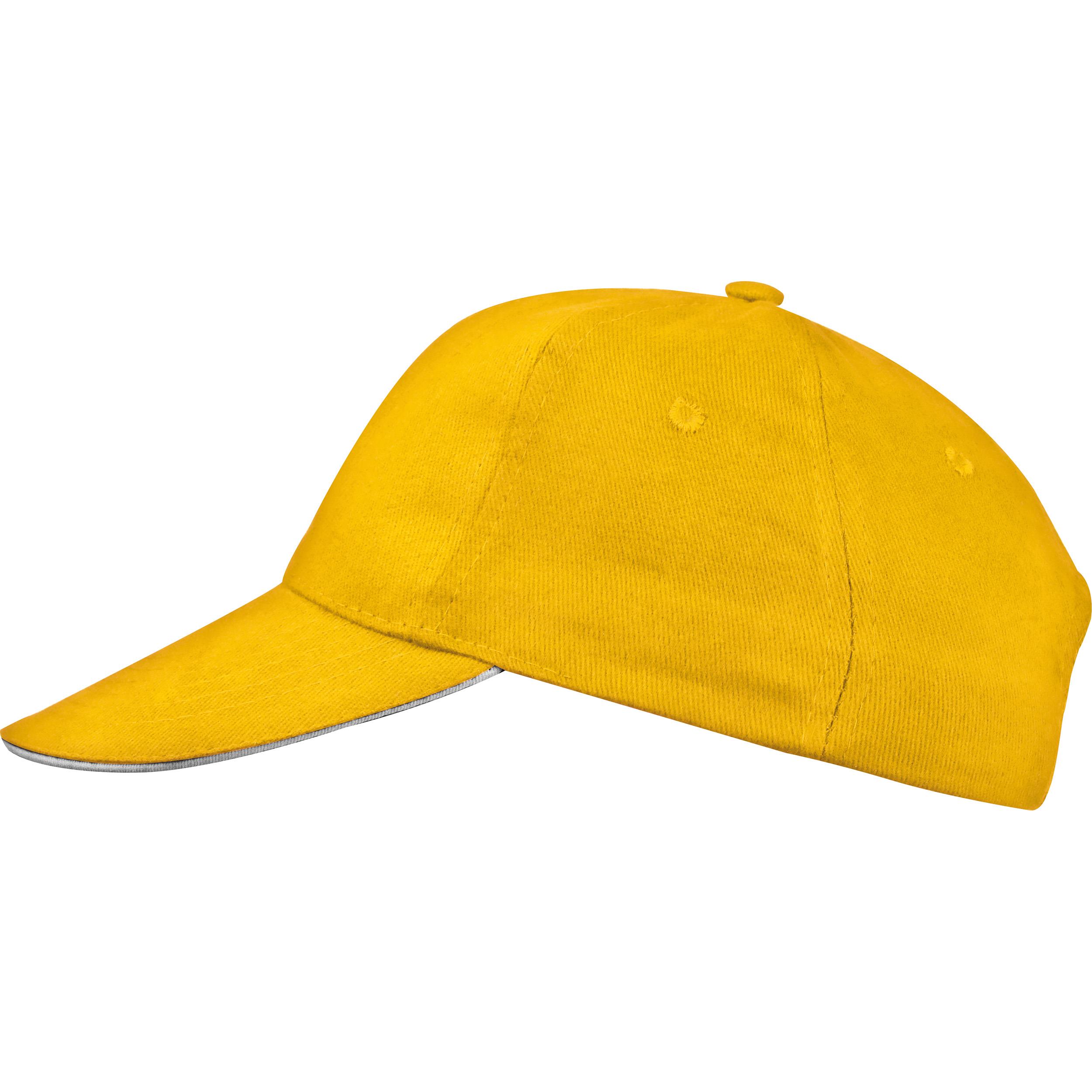6 Panel Sandwich Baseball Cap CURTIS
