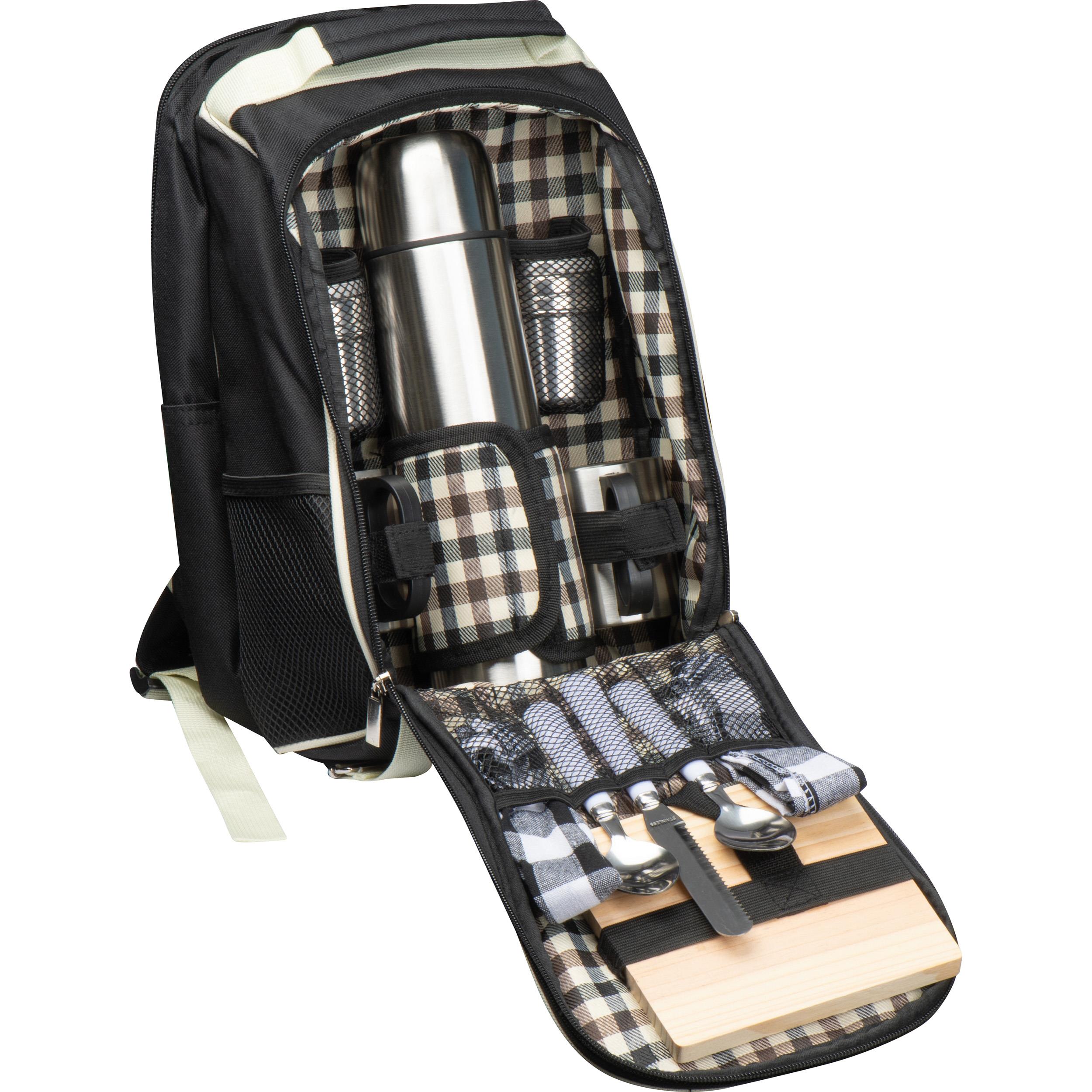 Picknickrucksack mit integrierter Kühltasche CLAUDIA