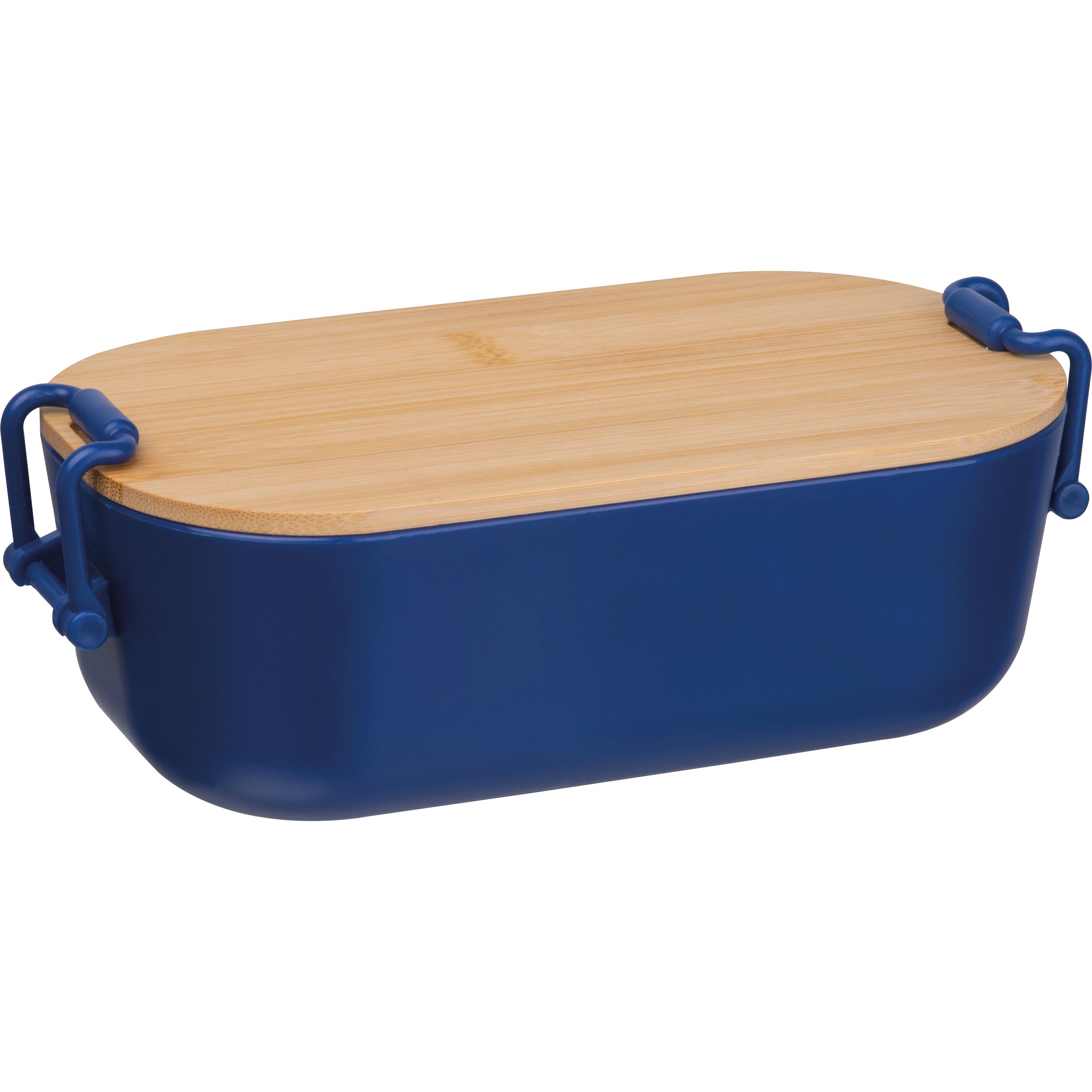 Lunchbox mit Bambusdeckel und Bügelverschluss JAVIER