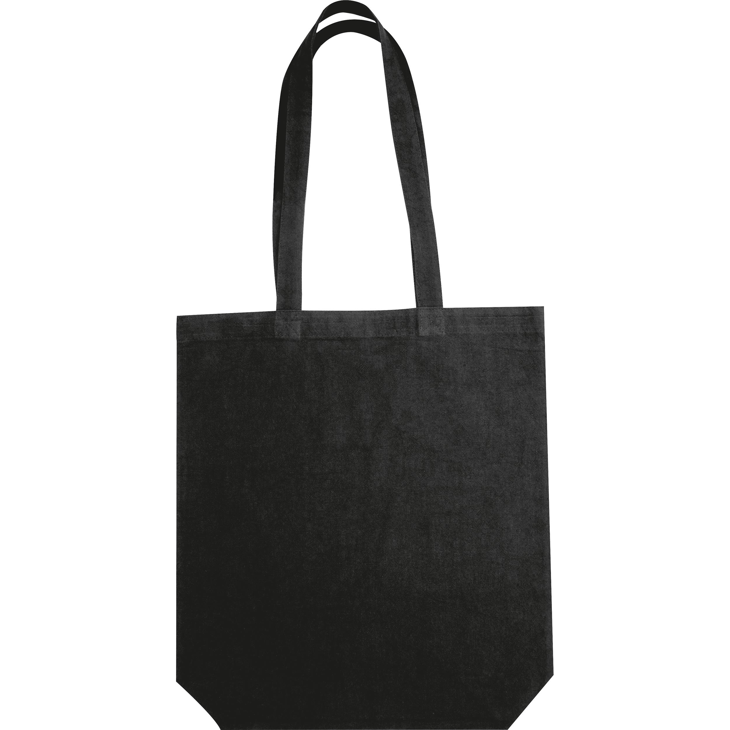 Fairtrade Baumwolltasche mit Bodenfalte PIOTR