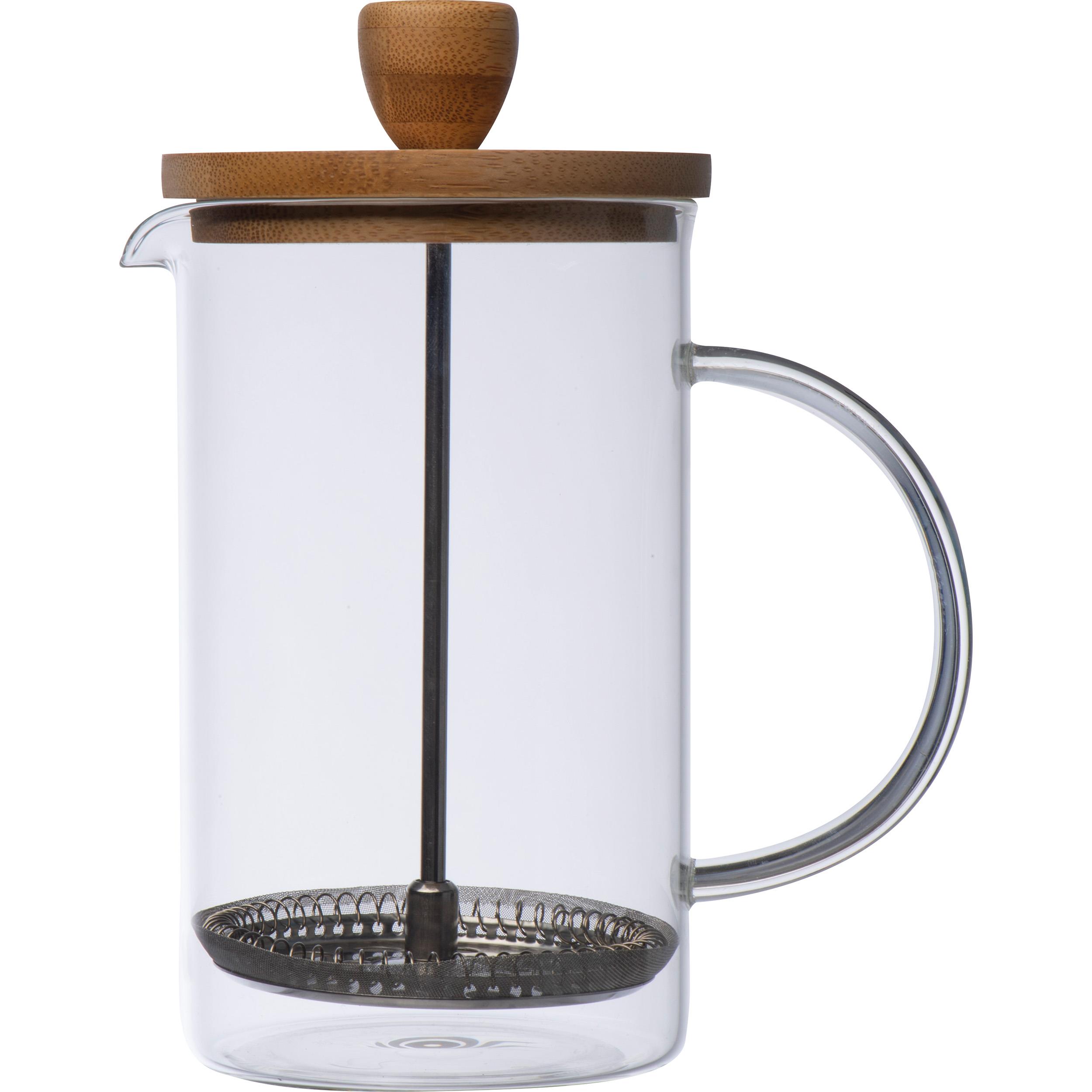 Kaffee- oder Teezubereiter aus Glas  NATHAN
