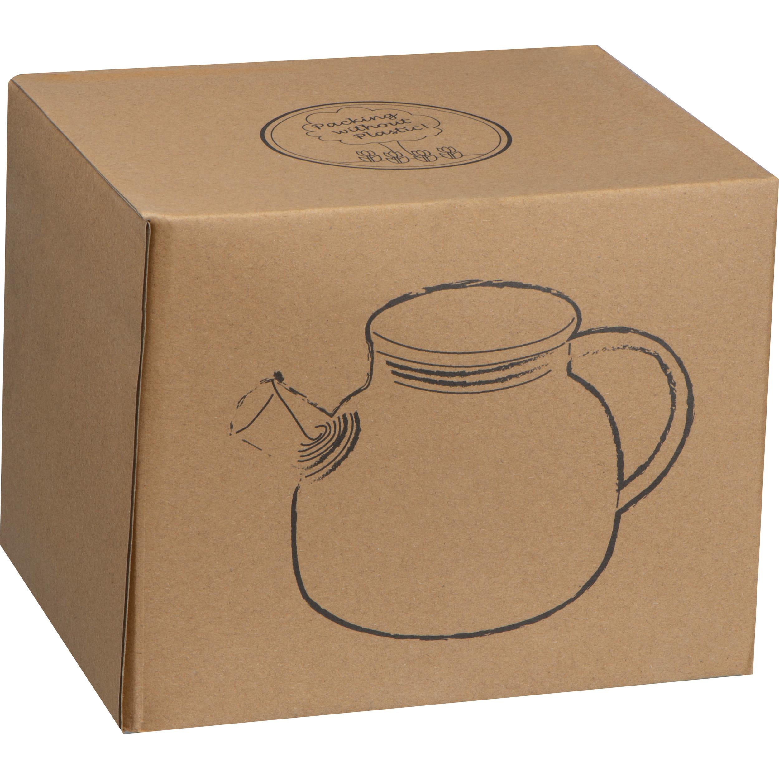 Glaskanne mit Bambusdeckel, 1.000ml LUCILLE