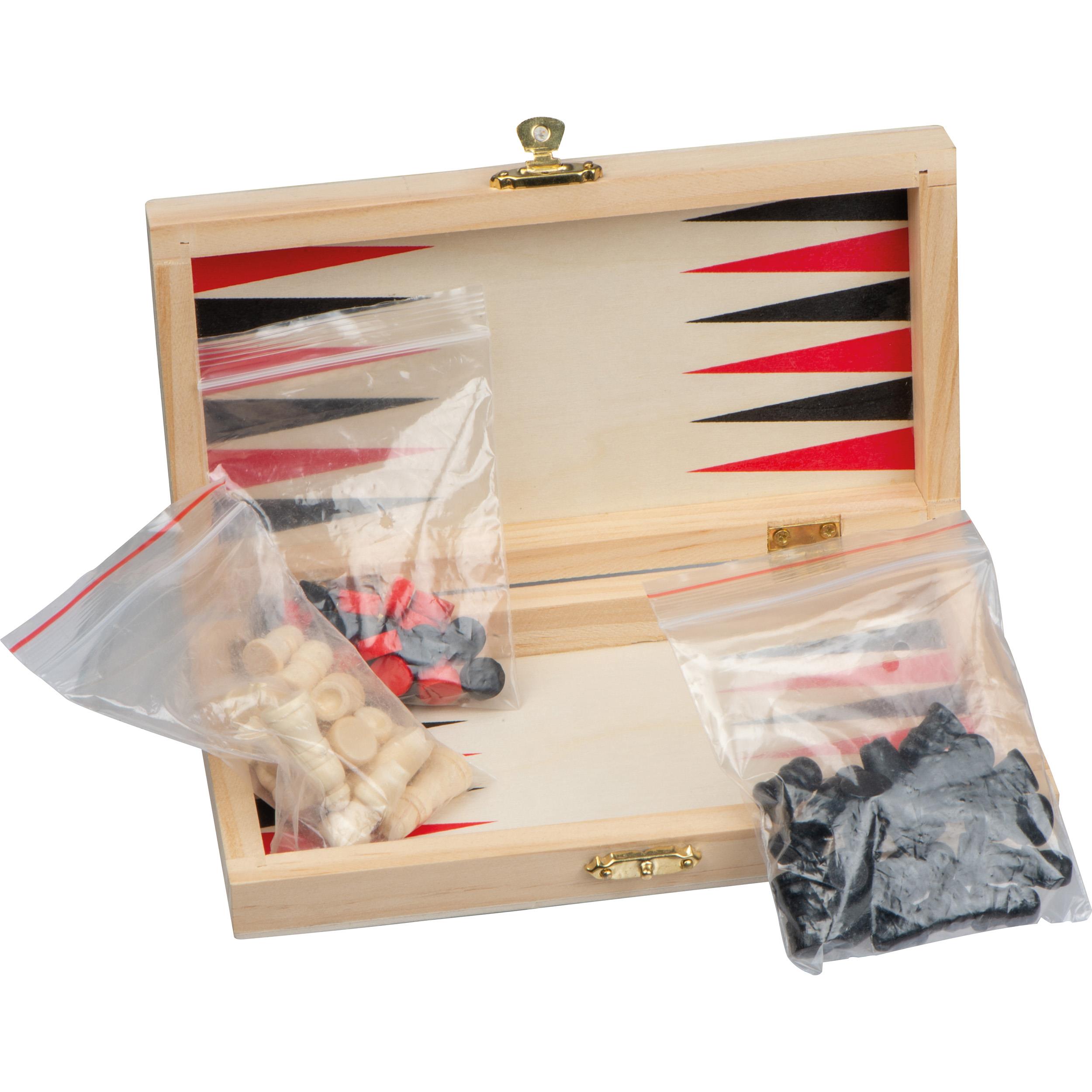 Backgammon - Schach -Dame Spiel MARCO