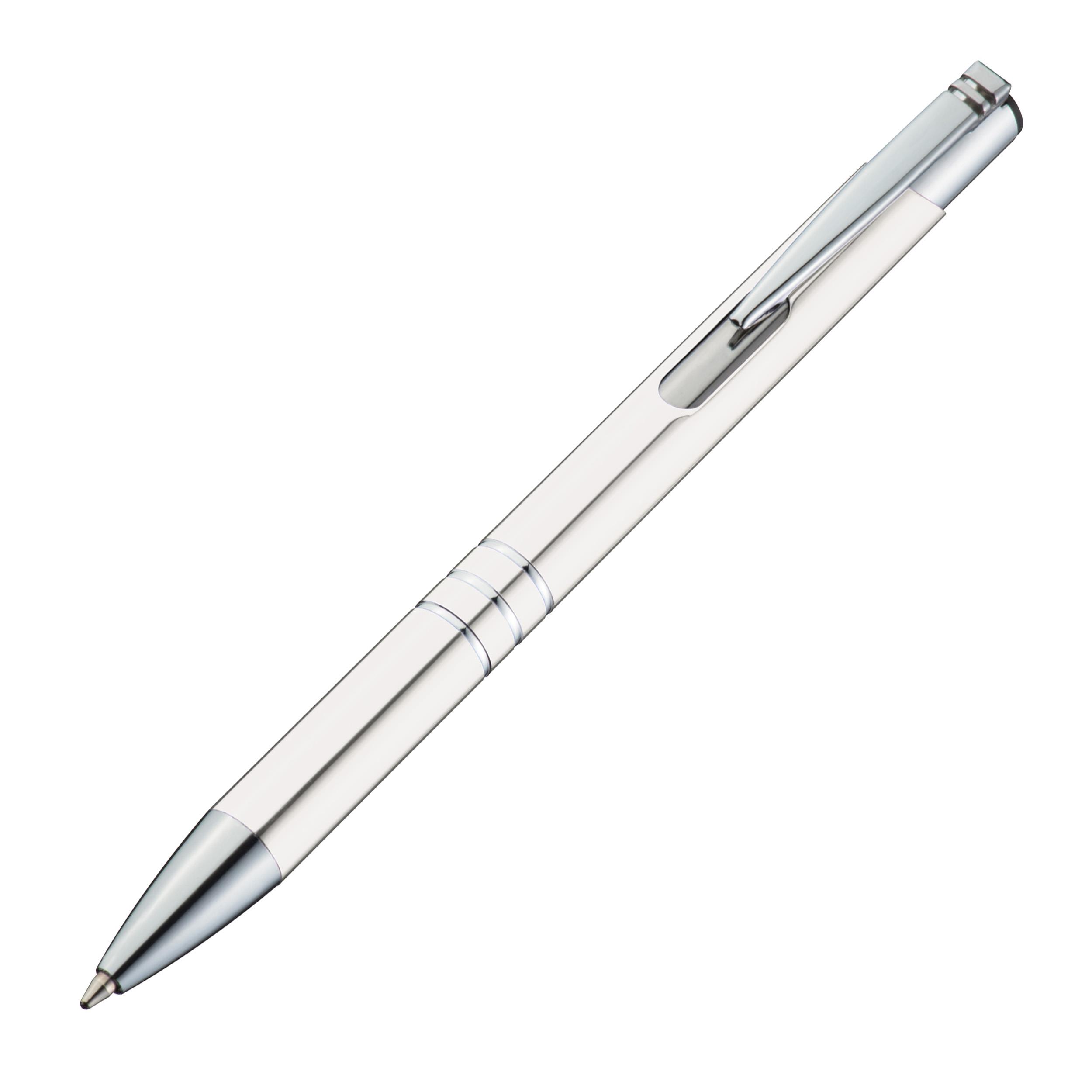 Schreibset mit Kugelschreiber und Druckbleistift aus Metall KELLY