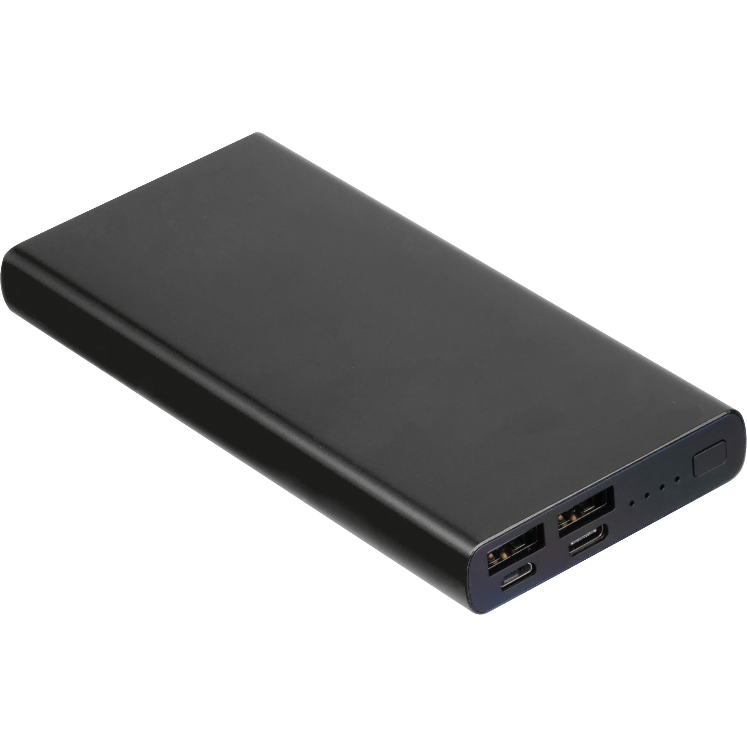 Powerbank aus recyceltem Aluminium 10.000 mAh GIORGIA
