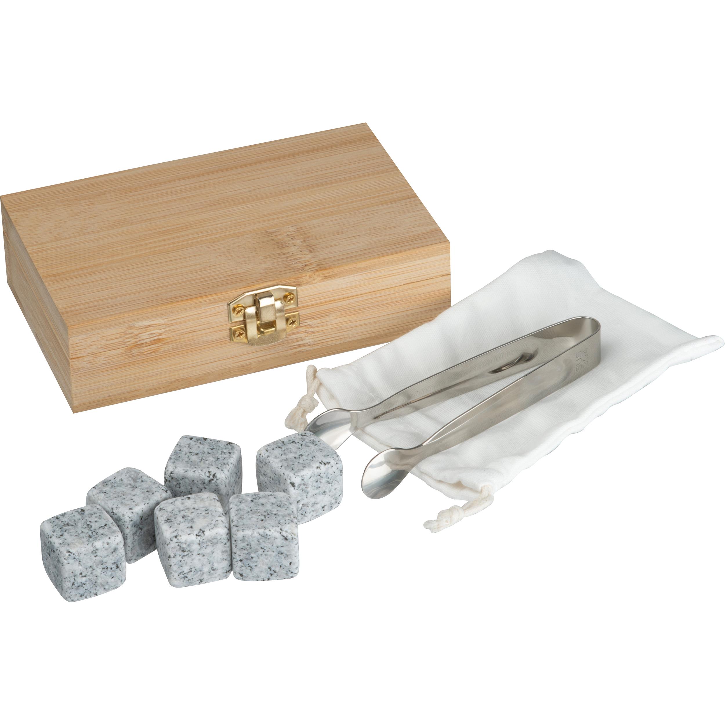 Eiswürfel Set in Bambusbox EWA