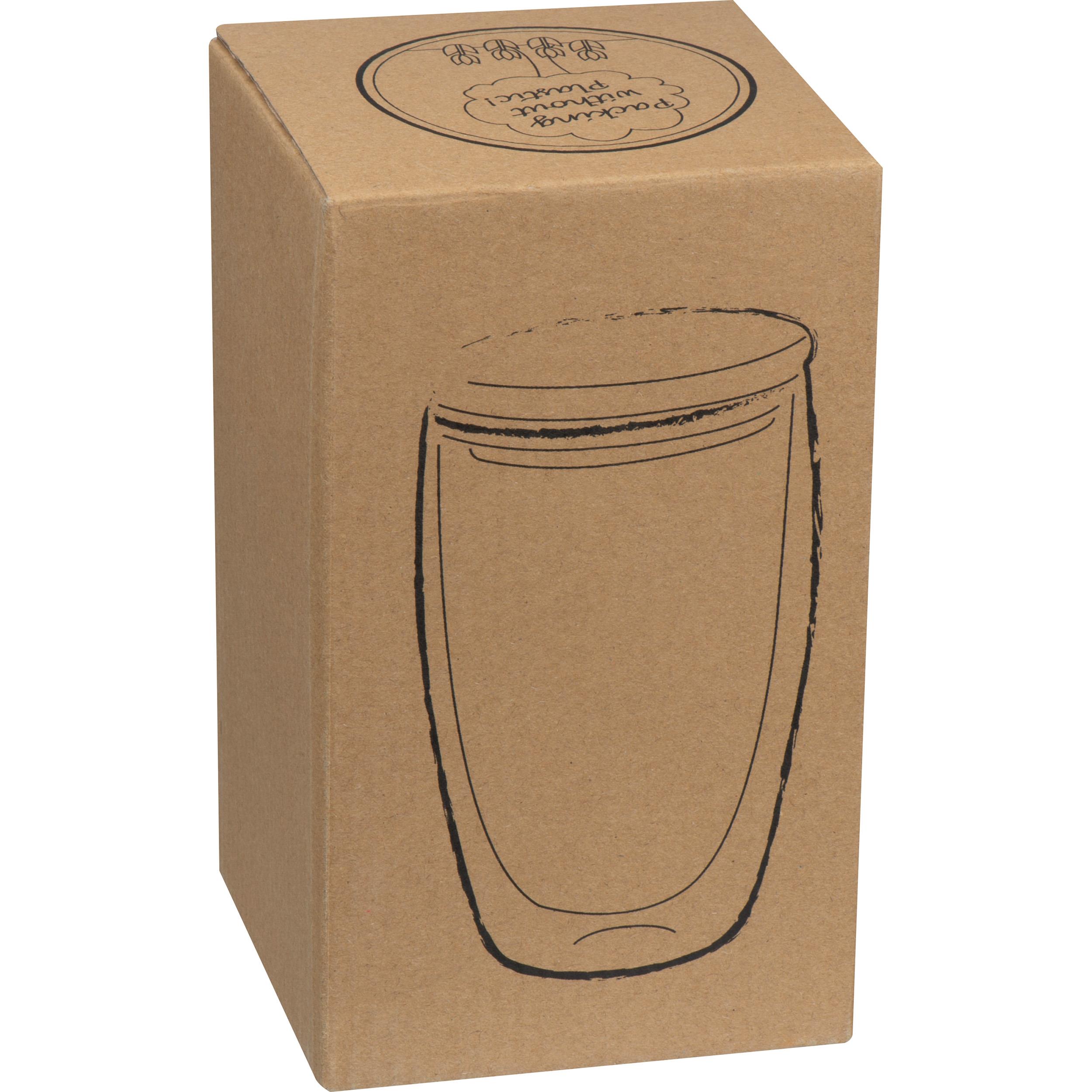 Doppelwandiger Glasbecher ARNOLD