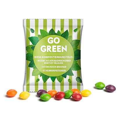 Skittles im Werbetütchen