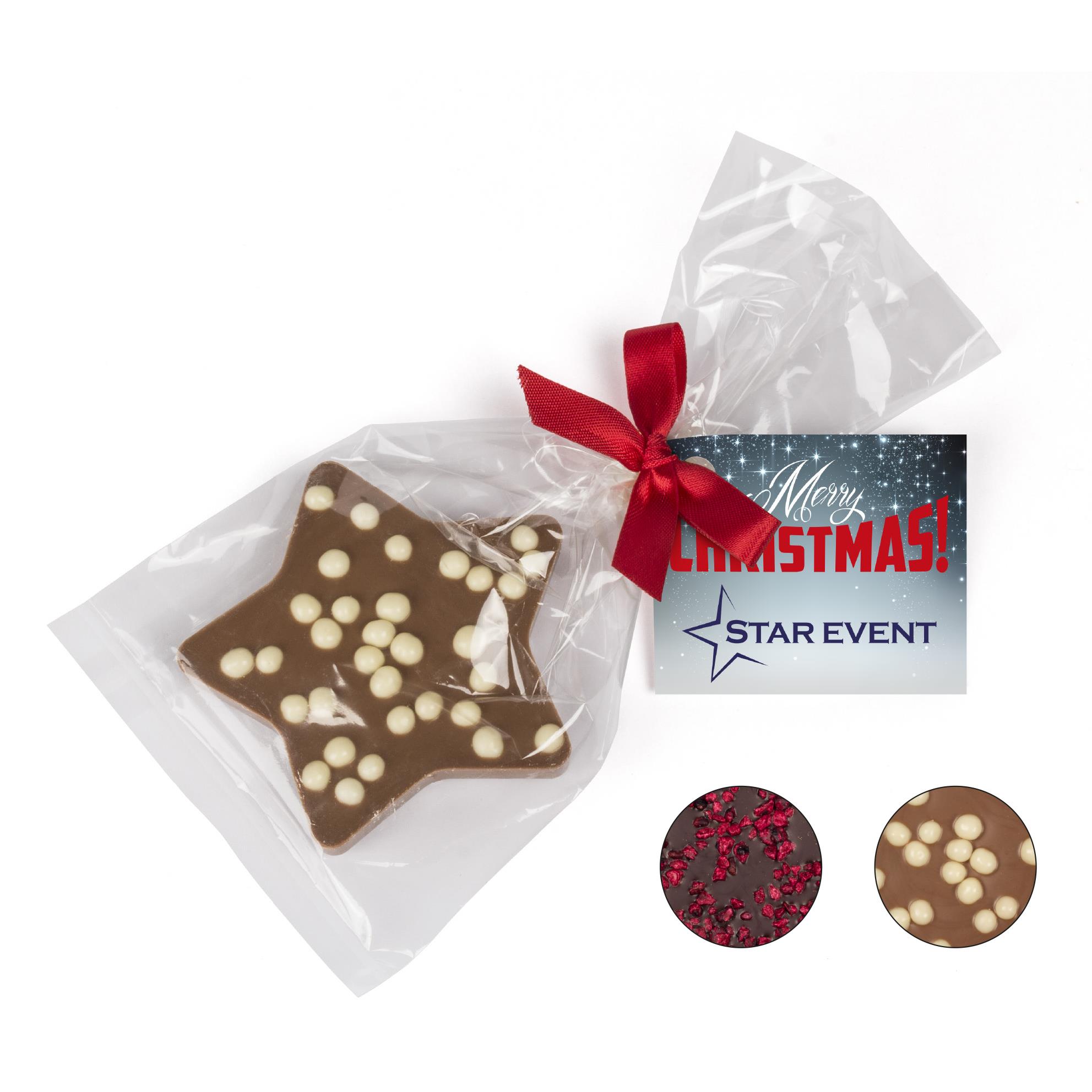 Schoko Weihnachtsstern