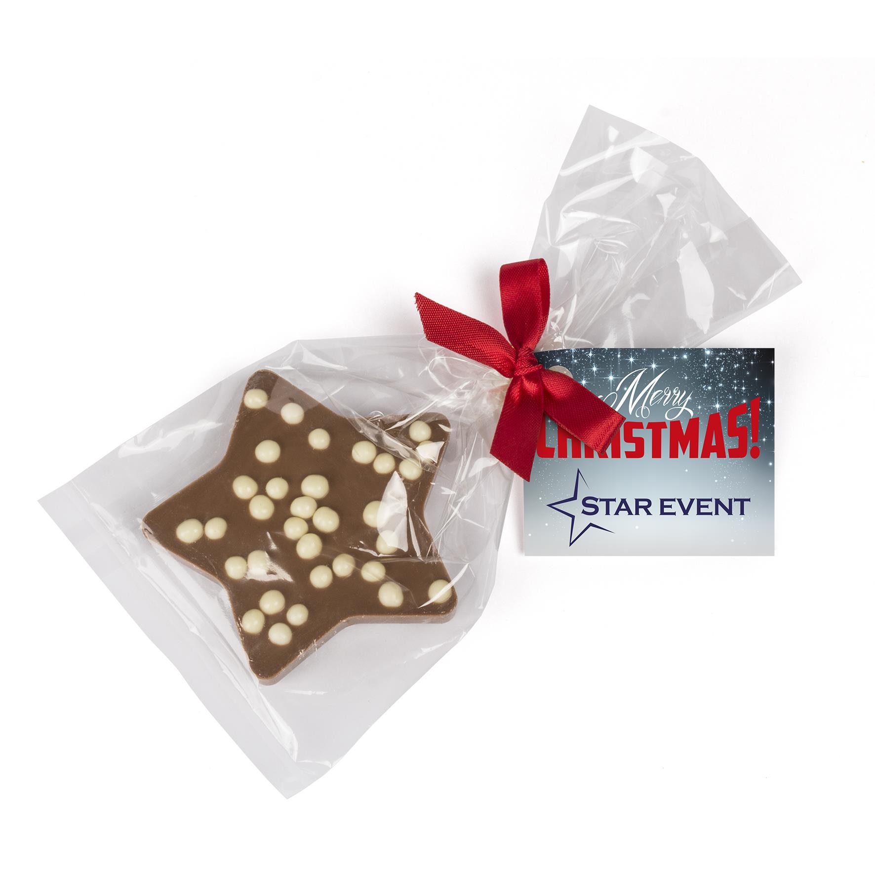 Schoko Weihnachtsstern