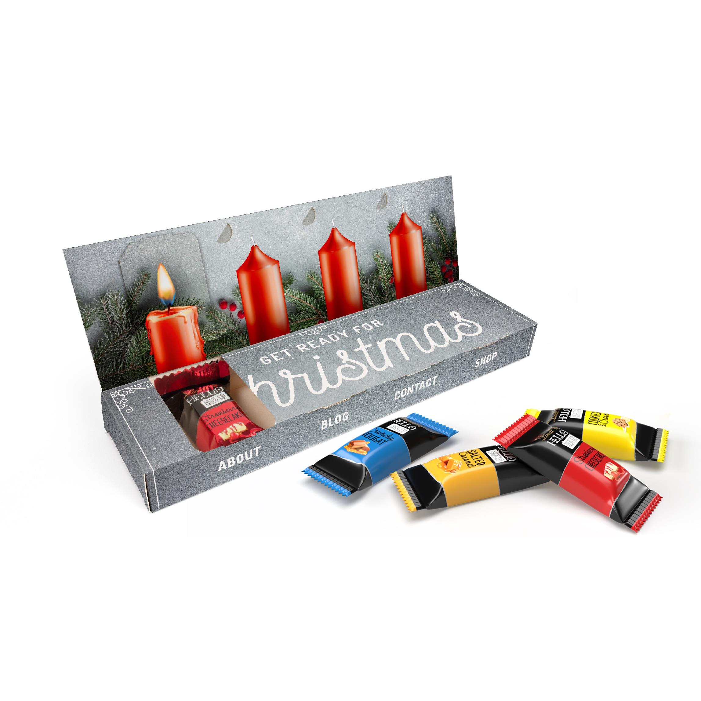Lindt HELLO Mini ´Adventsbox To Go´ Eco