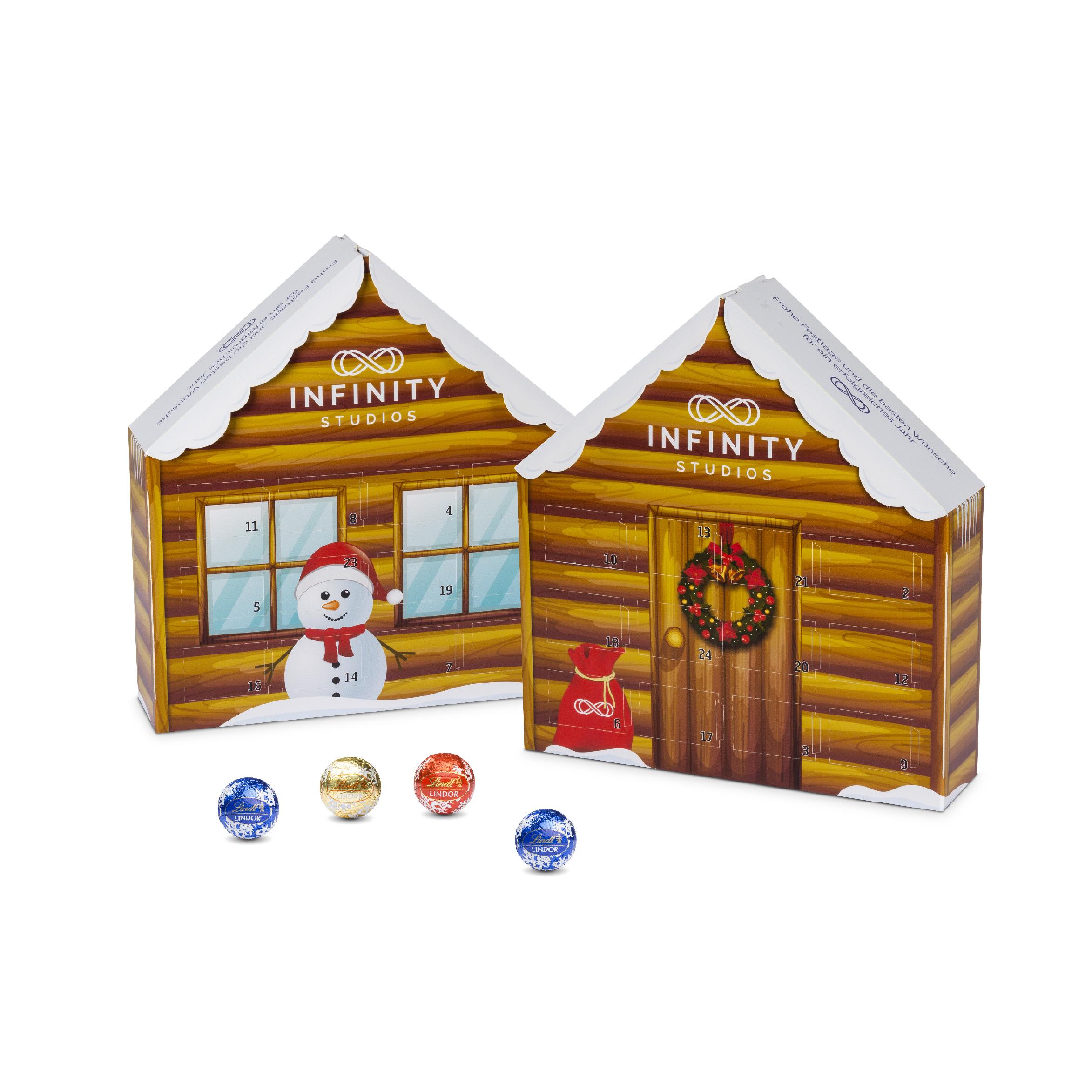 Lindt Lindor Adventskalender ´Haus´ Eco