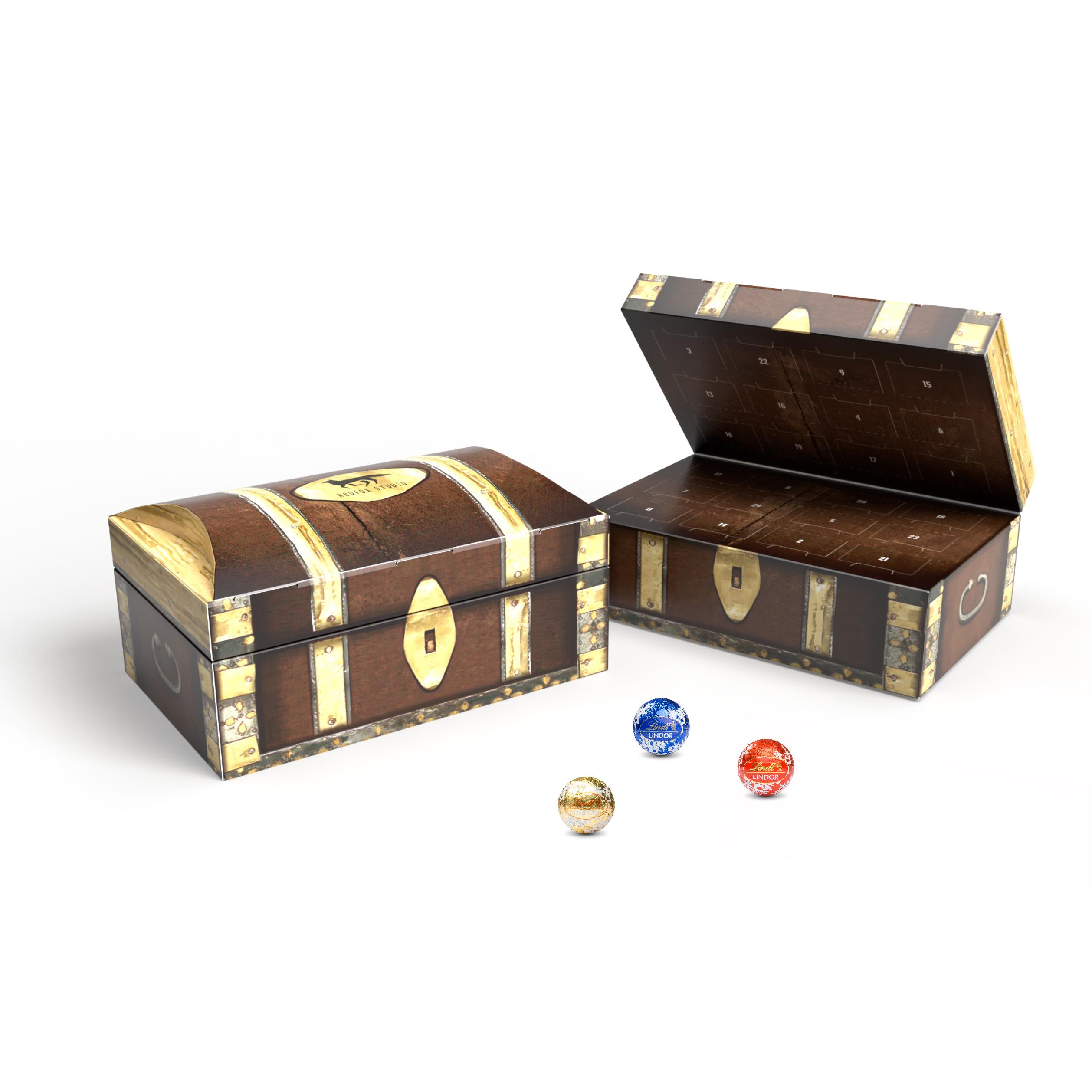 Lindt Adventskalender ´Schatztruhe´ Eco