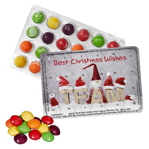 Kleinster (Advents-)Kalender der Welt ´Standard´ mit SKITTLES® Original Fruity Candy