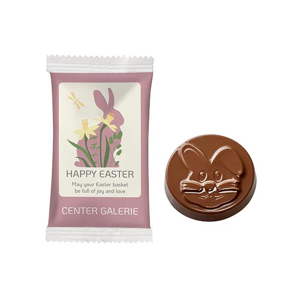 Schokotaler ´Osterhase´ im Papierflowpack