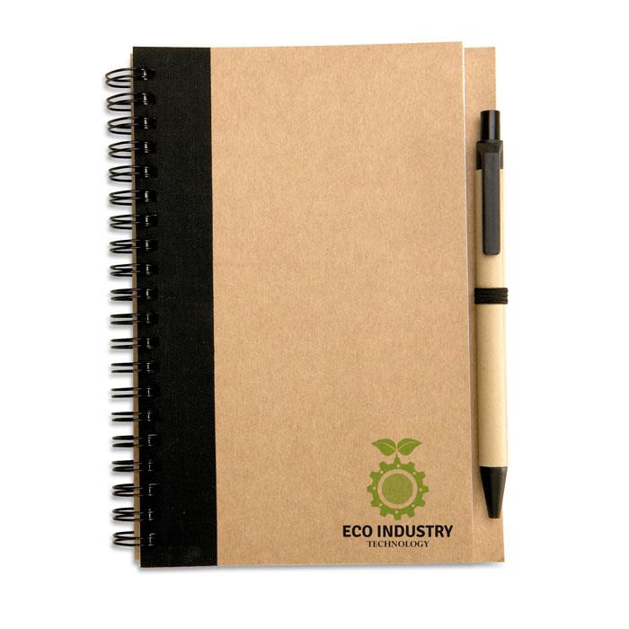 Recycelter Notizblock