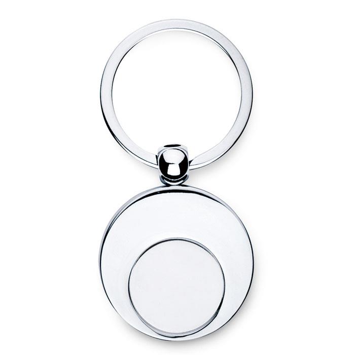 Schlüsselring mit Münzhalter