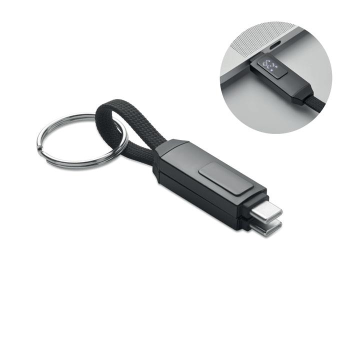 60W Schlüsselring-Ladekabel