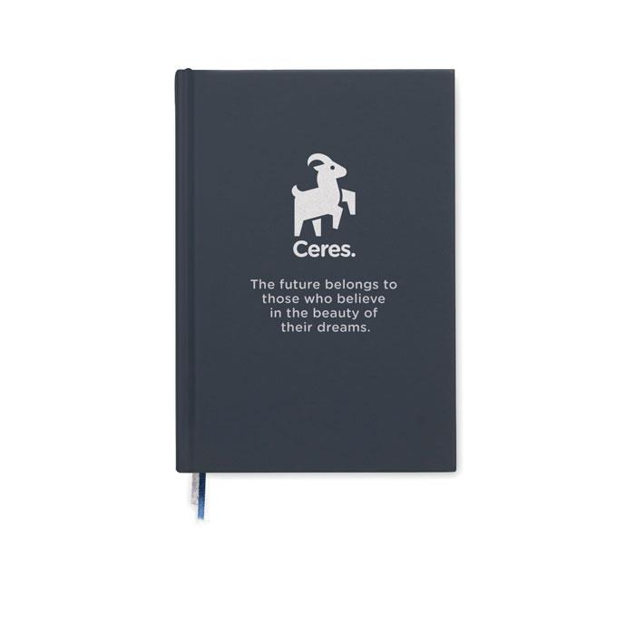 DIN A5 Notizbuch rec. Material