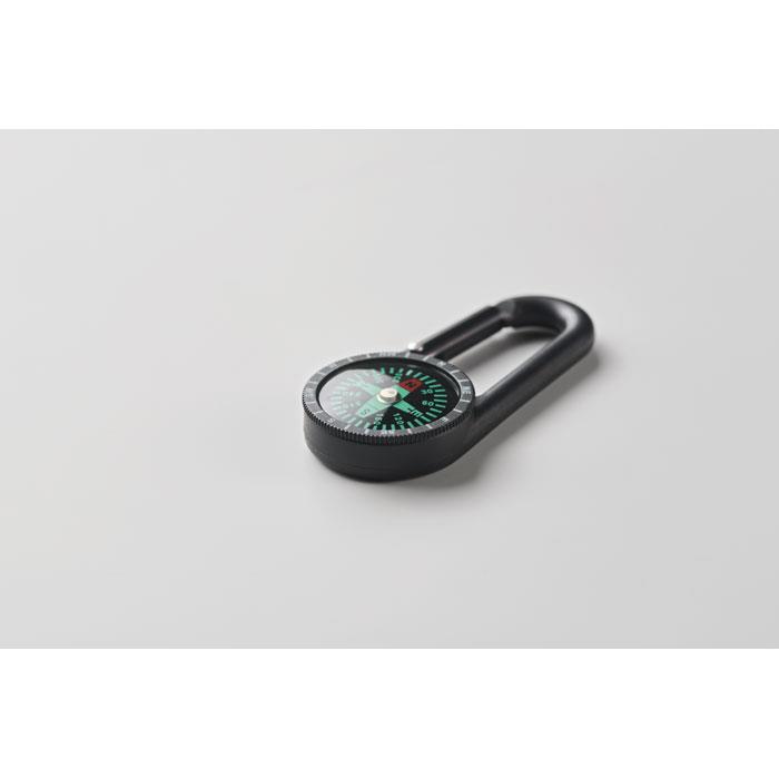 Outdoor-Kompass mit Karabiner