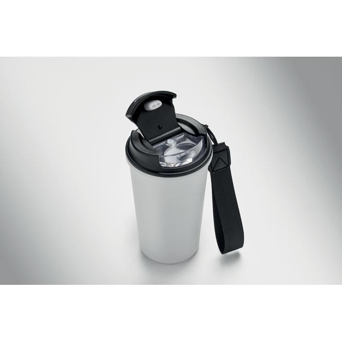 Becher recy. Edelstahl 400ml