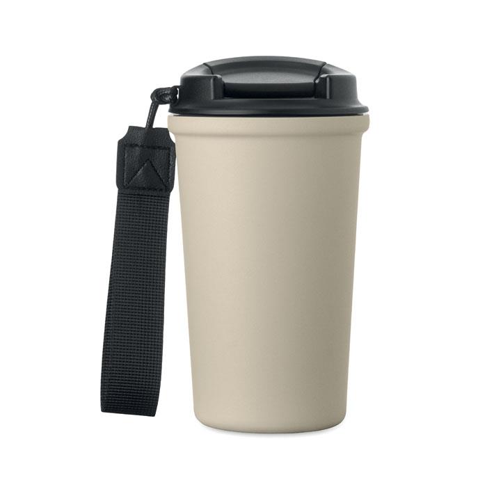 Becher recy. Edelstahl 400ml
