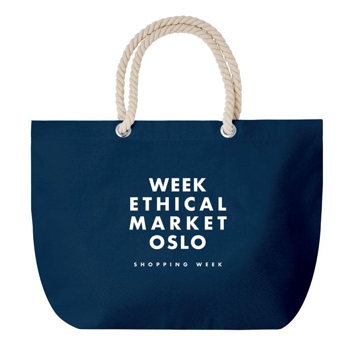 Strandtasche mit Kordelgriff