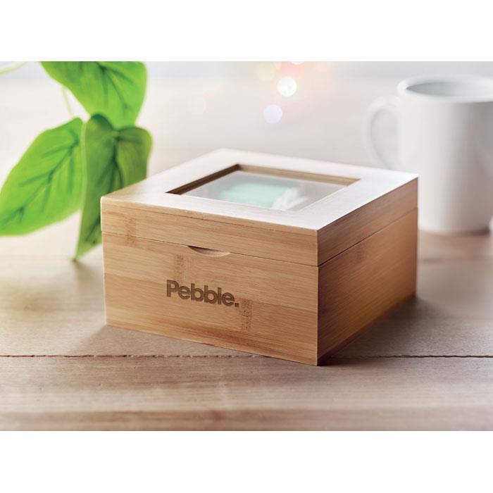 Teebox aus Bambus