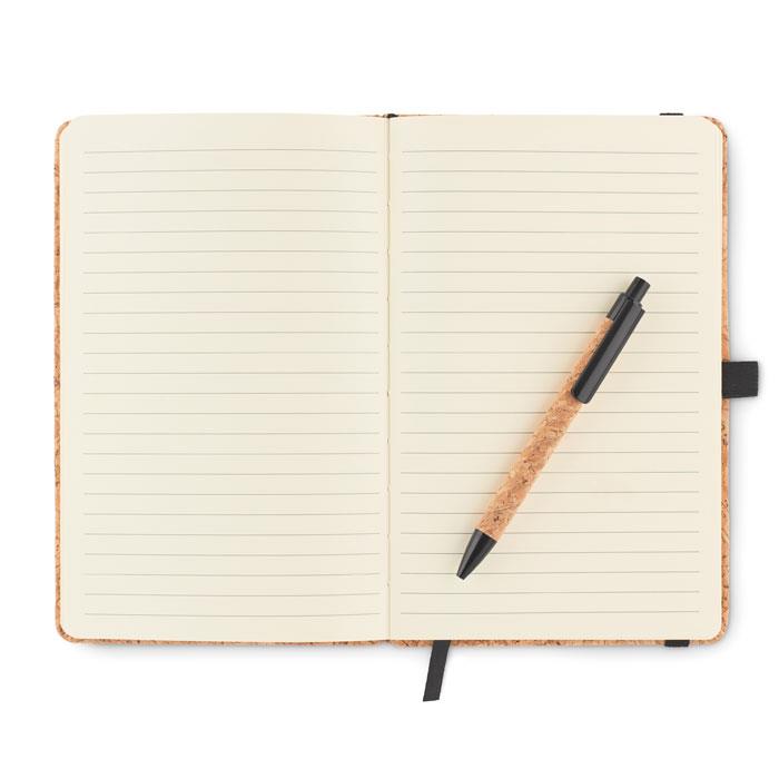 DIN A5 Notizbuch Kork