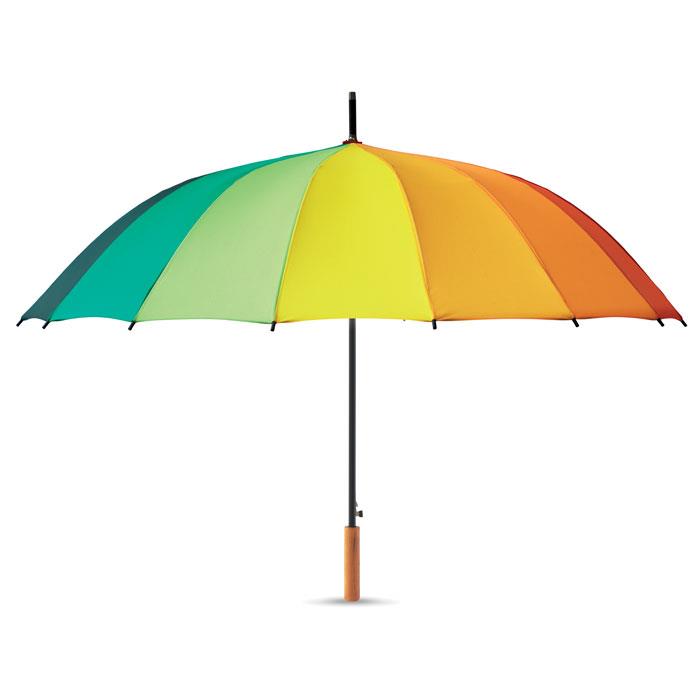 Regenschirm regenbogenfarbig