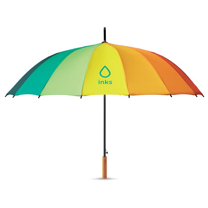 Regenschirm regenbogenfarbig