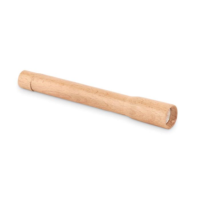 COB Taschenlampe aus Holz